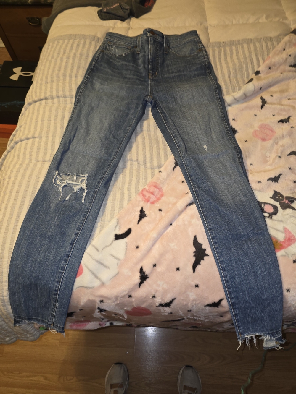 Madewell Women's Distressed Skinny Jeans Size 27